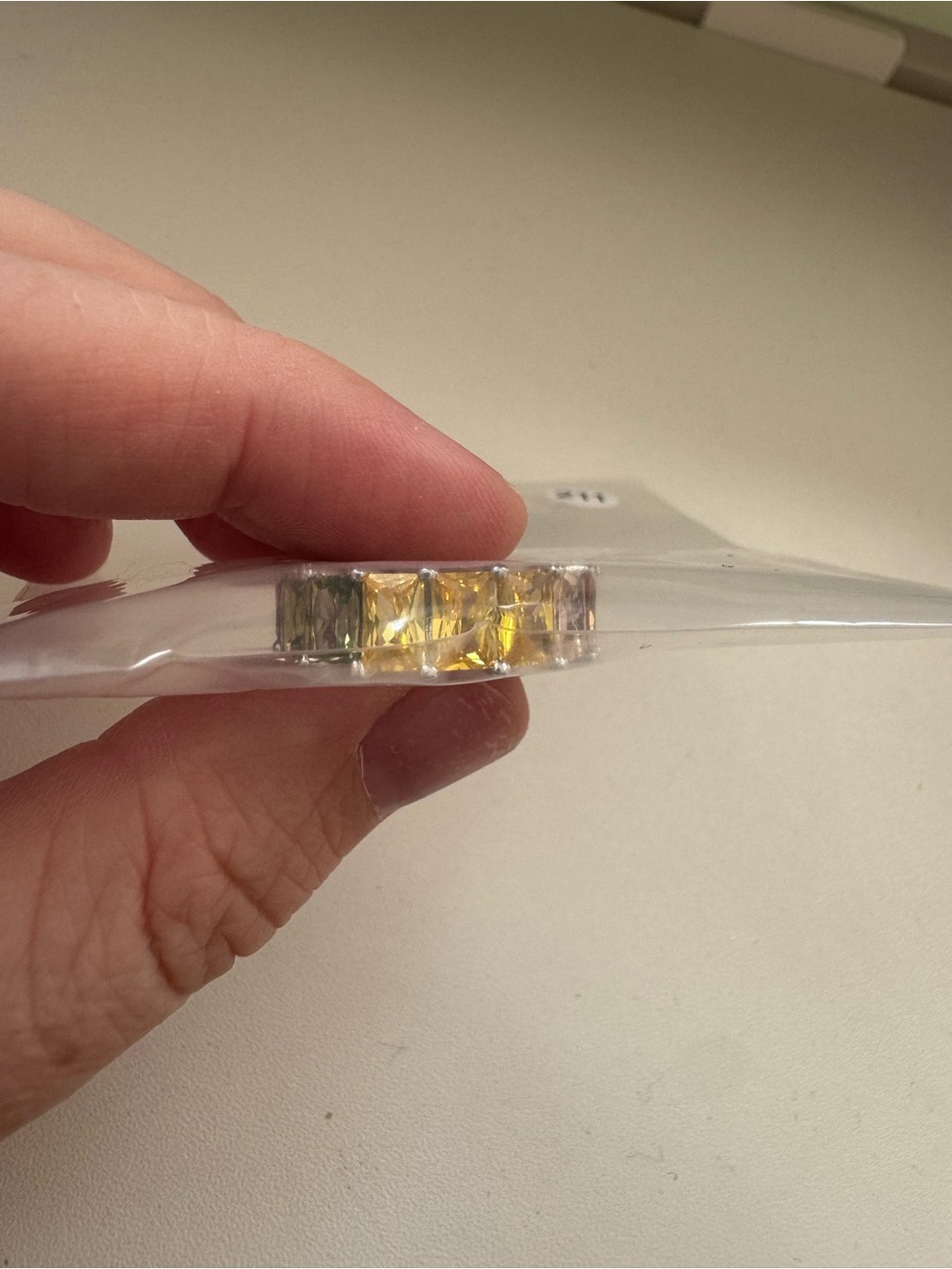 Rainbow Ring Size 8